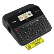 NEW BROTHER PT-D600 P-TOUCH PC CONNECTABLE LABEL MAKER w/COLOR DISPLAY usb mac