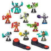 Legends of Akedo Button Bash Collector Pack | 10 Figures & 2 Bash Controllers