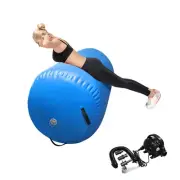 GBVUGY Gymnastics Air Barrel Roller,Inflatable Tumbling Mat Backbend Trainer