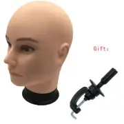Big Size Male Headdoll Mannequin Head Training Head with Stand for Wig Making Di