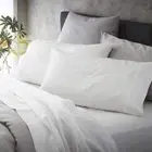 MyHouse Ashton Bed Sheet Set - White - King Single