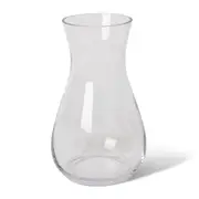 E Style Betsy Glass Flower Vase Centerpiece Indoor Home Decor 25cm Clear