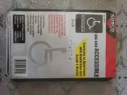 ADA Sign ACCESSIBLE Handicapped 9" x 6" COSCO Item # 098094 Brand NEW!