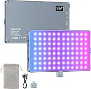 ENEGON 10000 mAh Rechargeable RGB LED Video Light with 276 LEDs and Colour Temperature 2500K-9900K for Professional DSLR Cameras Photo Lighting