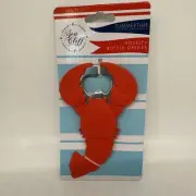 Sea Cliff Novelty Lobster Bottle Cap Opener Summertime Collection Red Beer New