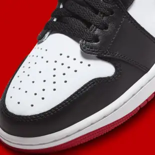 【NIKE 耐吉】休閒鞋 Air Jordan 1 Low OG Black Toe 黑腳趾 黑紅 男款 CZ0790-106