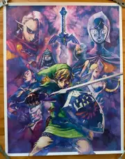 Club Nintendo 2011 The Legend of Zelda Skyward Sword Poster