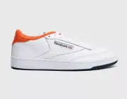 Eric Emanuel rEEbok Club C Orange Size 9 CONFIRMED ORDER **SHIP ASAP**