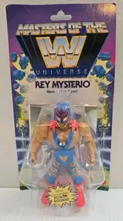 Brand New Sealed Rey Mysterio Heroic High Flyer! Masters of the WWE Universe