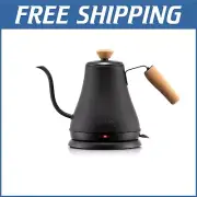 Ergonomic 27oz Electric Gooseneck Kettle - Stylish, Fast, & Efficient Brewing