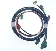 5G0035953D 5G0 035 953 D Splitter Module Wiring Harness Compatible for Passat B8 Compatible for Golf Car USB HUB Converter Adapter Cable