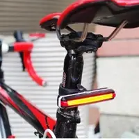 在飛比找momo購物網優惠-【May Shop】自行車後車燈 單車燈 可旋轉LED燈(U