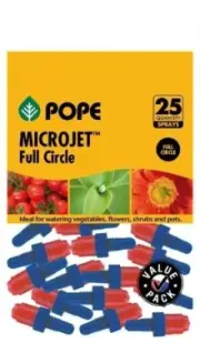 Pope Micro Full Circle Jet Spray - 25 Pack