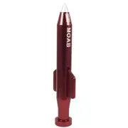 Anodized Red MOAB Billet Stubby Short Antenna 5.5" AM FM Fits 94 19 Dodge RAM