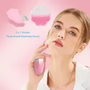 Exfoliator Tool 2 in 1 Silicone Facial Brush Facial Cleansing