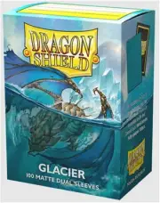 Dragon Shield Matte Glacier Sleeves Display Case - Standard Size - 10 Packs