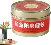 Camping Candles - Unscented Smokeless Camping Candles | Light Source Gear Versatile Campfire Accessories for Fishing Barbecue Picnic Outdoor Activities