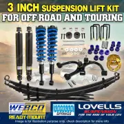 75mm + 50mm Complete Strut Lift Kit Control Arm for Toyota Hilux KUN26 GGN25