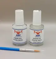 For Subaru Paint Code K1X CRYSTAL WHITE (2 Layer) Touch up Paint +Fine Brush: