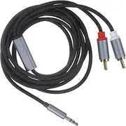 LIFKICH Cable for Tv to Splitter Versatile Connection for Smartphones Tablets Amplifiers High Flexibility Compatibility Audio Video Composite Cord