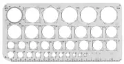 CIRCLE TEMPLATE/STENCIL - 40016