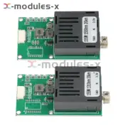 TTL Optical Transceiver Board TTL to Fiber Module FC RX/TX/AV/VCC/GND for Drone,