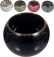 ABOOFAN Multi-use Ceramic Tea Cup Set Chinese Style Tea Holder Tea Ceremony Cups Coffee Drinking Mugs Decorative Tea Serving Cups