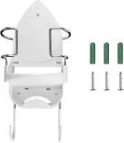 Iron Board Hanger Wall Mount Electric Iron Holder Iron and Ironing Board Storage