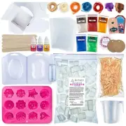 Soap Making Kit Melt & Pour Soap Base Colorants Soap DIY Soap Making Supplies