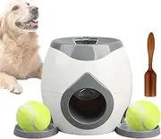 Ball Throwing Machine for Dogs, Automatic Baseball Throwing Machine, Aggressive Dog Ball Shooter Snack Feeder for Indoor Outdoor Mental Stimulation Exercise