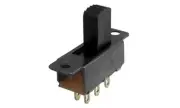 DPDT Miniature Slide Switch ON-ON 50V 0.5A 500mA. Pack of 1, 6 or 10. FREE POST