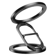 Foldable Double Sided Magnetic Phone Holder for Magsafe Gym Treadmill Folding Holder Magnetic Smartphone Stand Grey