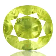 Tsavorite Family Garnet 5.75ct yellowish green color 100% natural earth mined