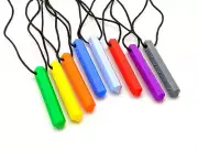 One Chewelry necklace, Sensory, stim chew, chew stim, fidget, Crayon, chewing...