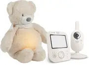 Philips Avent Baby Monitor SCD891/26+NATTOUSleepy Bear Beige Gift Box for Babies 0m+