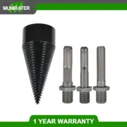 High Speed Firewood Drill Bit Wood Log Splitter Screw Cone Driver Farms 42