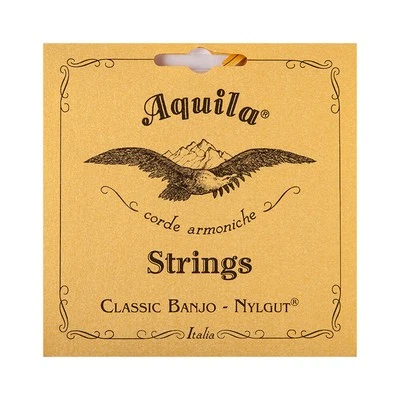 Aquila Medium 5-String Banjo Set - Nylgut Strings, DBGDG Tuning