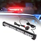 Generic Roof Top LED Strobe Light Bar Heavy Duty 16 LEDs Emergency Light