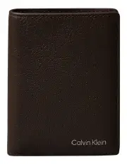 [Calvin Klein] Warmth Bifold Wallet in Dark Brown