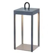 Vestland Grey Portable and Rechargeable Table Lamp