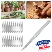 20 X # 11 Surgical Sterile Blades and # 3 Scalpel Handle art craft hobby tools