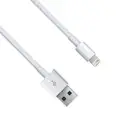 10PCS Wht 3' Lightning USB Cable MFiCertified Charge Sync Data for iPhone iPad