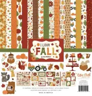 Echo Park Collection Kit 12"X12"-I Love Fall