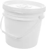 WOONEKY Bucket Portable Wipes Dispenser Wipes Dispenser Buckets Travel Wipes Flushable Wipe Container Nappy Bag Dispenser Wipes Holder Travel Holder Plastic White