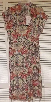 Bright & Beautiful Jodie Floral Jumpsuit Romper 70's Inspired Sz XL US 12 UK 16