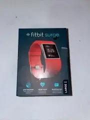 Fitbit Surge Fitness Super Watch With Heart Rate Monitor Tangerine - large