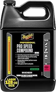 Meguiar's M100 Mirror Glaze Pro Speed Compound - 1 Gallon
