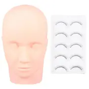 Eyelash Tool Set Mannequin Professional Extension Kit Fake Model