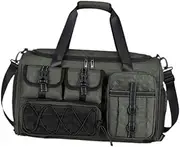 Oshhni Travel Duffle Bag Gym Bag Backpack Luggage Bag with Shoe Compartment Sports Backpack Shoulder Bag for Camping Outdoor Workout, Green