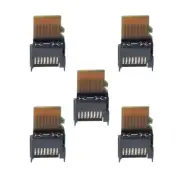 Cablecy 5pcs/lot Micro SD TF Memory Card Kit Male to Female Extension Extender